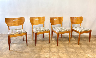 Paul Laszlo For Brown Saltman 1950's - set of 4 Dining Chairs