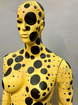 Yayoi Kusama Inspired Mannequin