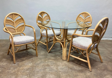 Vintage Split Reed Dining Set