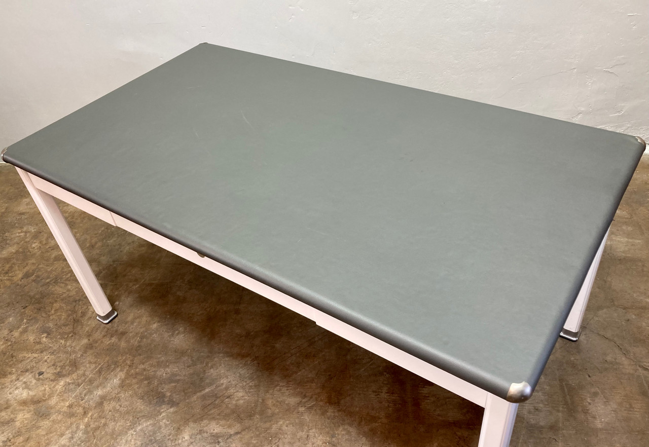 その他 Indian vintage work table. Vintage Green Painted Wood Writing Desk: Handmade Indian