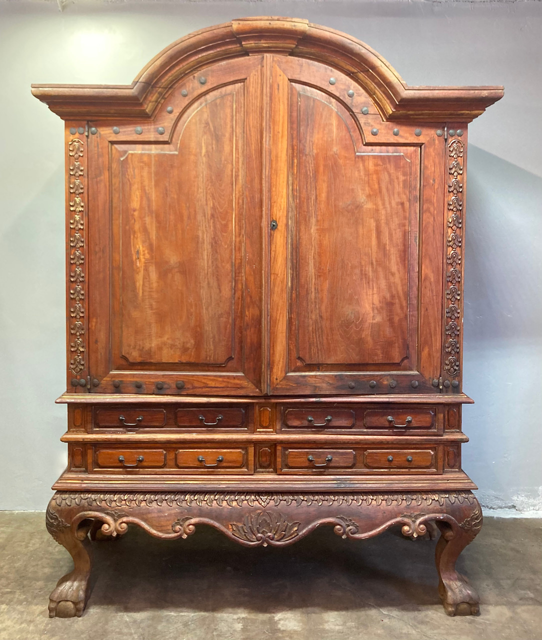 木製ラック・ウッドラック ARMOIRE PALISSANDRE - NEW DELHI TEAK DUTCH_CABINET1__60549.