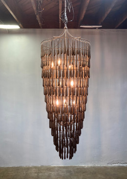 Vacarro Tall Chandelier by Visual Comfort Co.