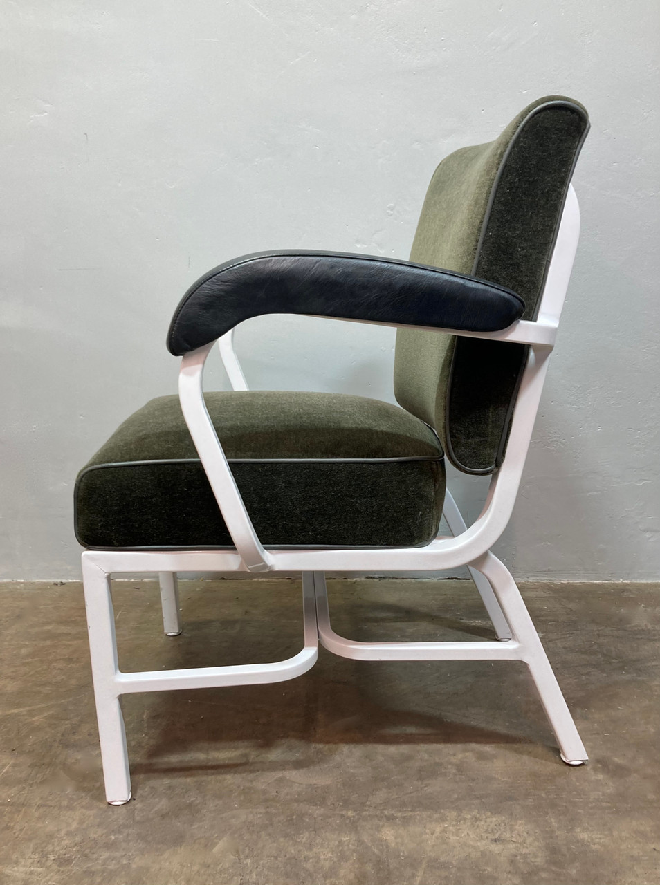 Newly Refurbished 1950's General Fireproofing Tanker Chair
