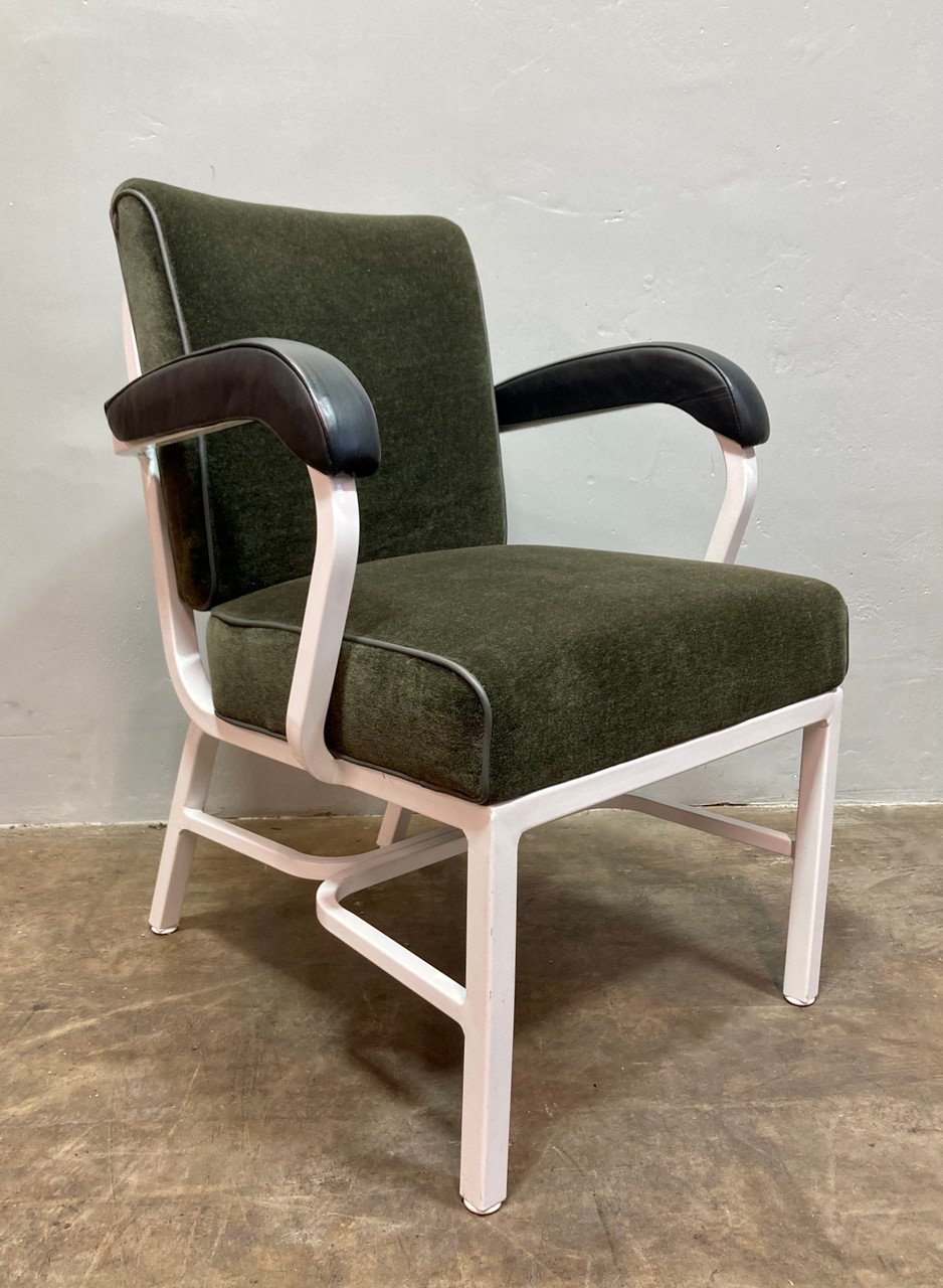 Newly Refurbished 1950's General Fireproofing Tanker Chair