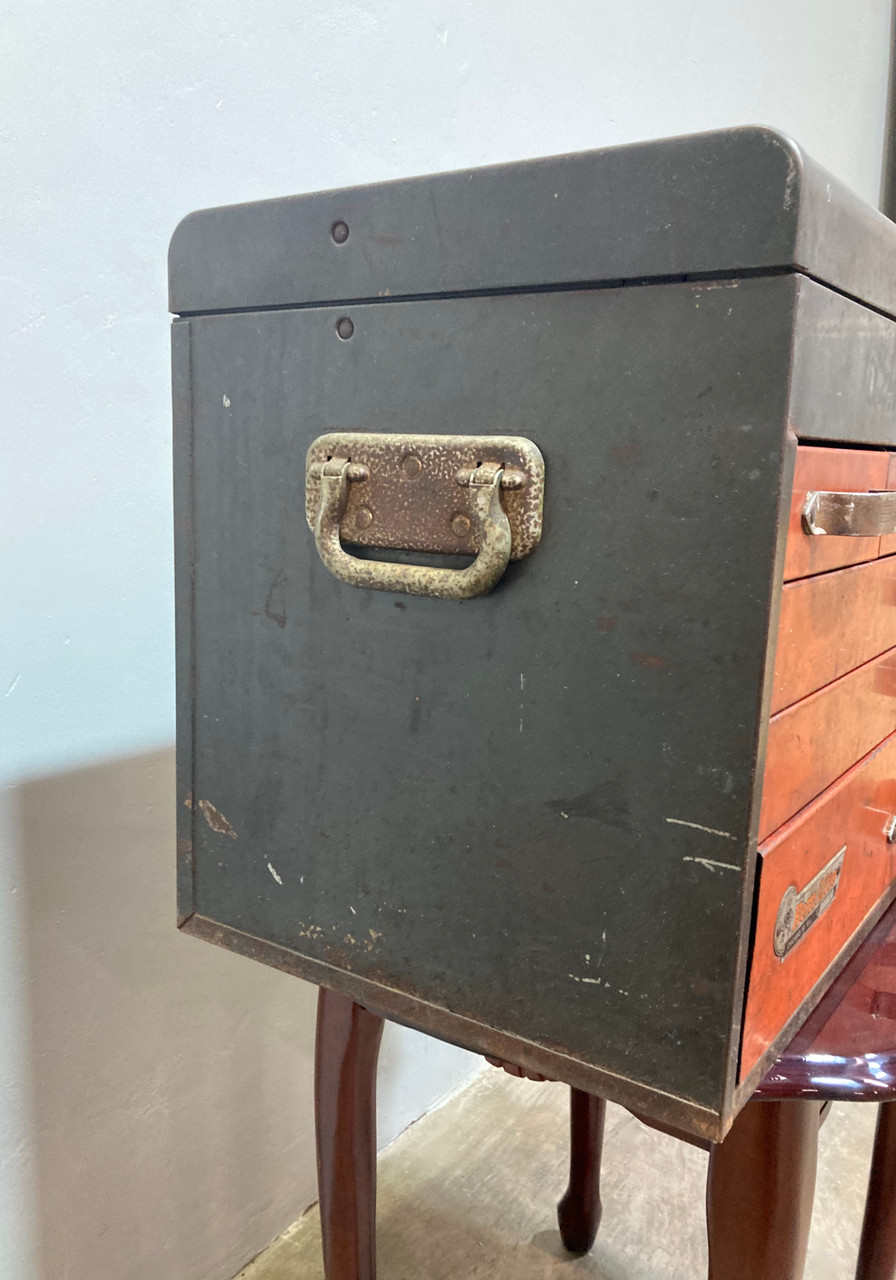 SOLD - Vintage 1960's Steel Remline Tool Chest