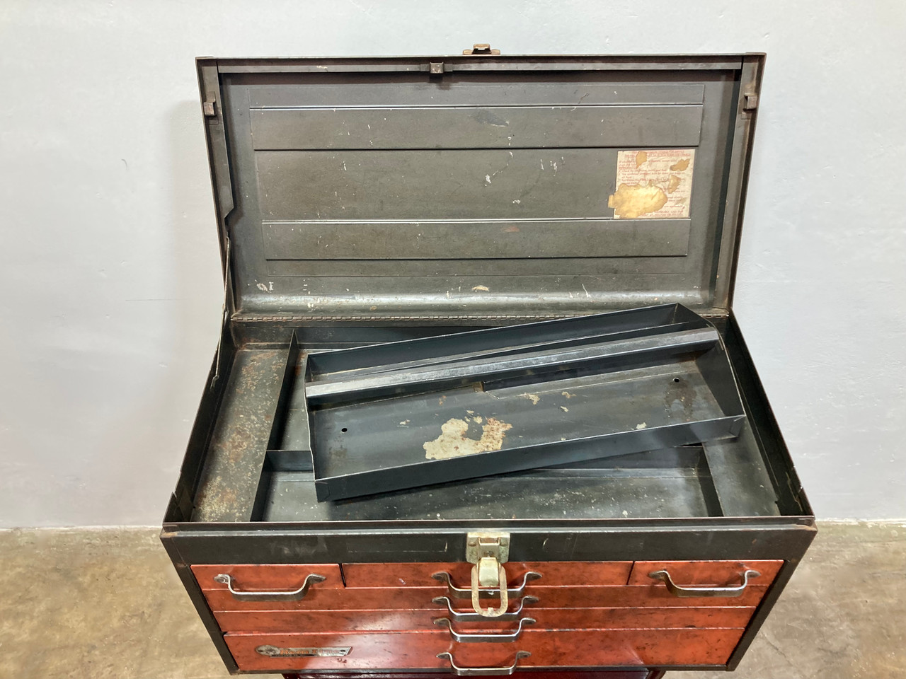 【希少・当時物】70's 米国製 Remline ツールチェスト 鍵付き SOLD - Vintage 1960's Steel Remline Tool Chest