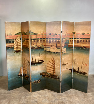 6-Panel Maitland Smith Folding Partition