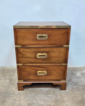 Vintage British Military Style Campaign Chest