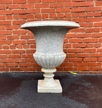 Medici-Style Large Marble Garden Urn