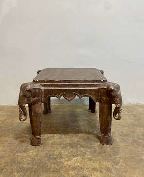 Elephant Vintage Accent Table