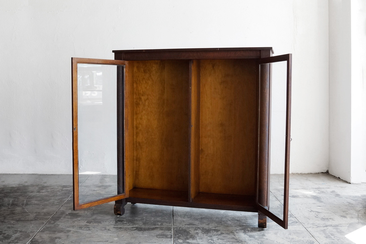 Sold Antique Display Cabinet Bookcase Oak C 1890s Rehab