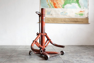SOLD - 1950s "Twin Lift" Truck Jack by Milwaukee Hydraulic Products