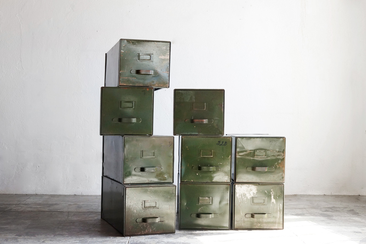 Sold 20th Century Fox 1940s Vintage Steel Filing Cabinet