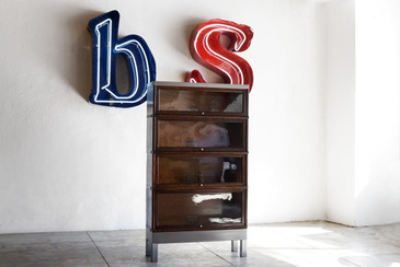 SOLD - Globe Wernicke Antique Lawyer Bookcase, circa 1905