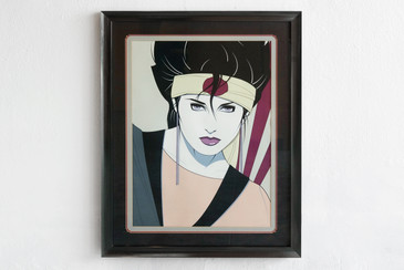 SOLD - Patrick Nagel, Commemorative #3, 1984, Original Ed. Serigraph
