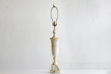 SOLD - Marble Table Lamp, Vintage, Neoclassical Style