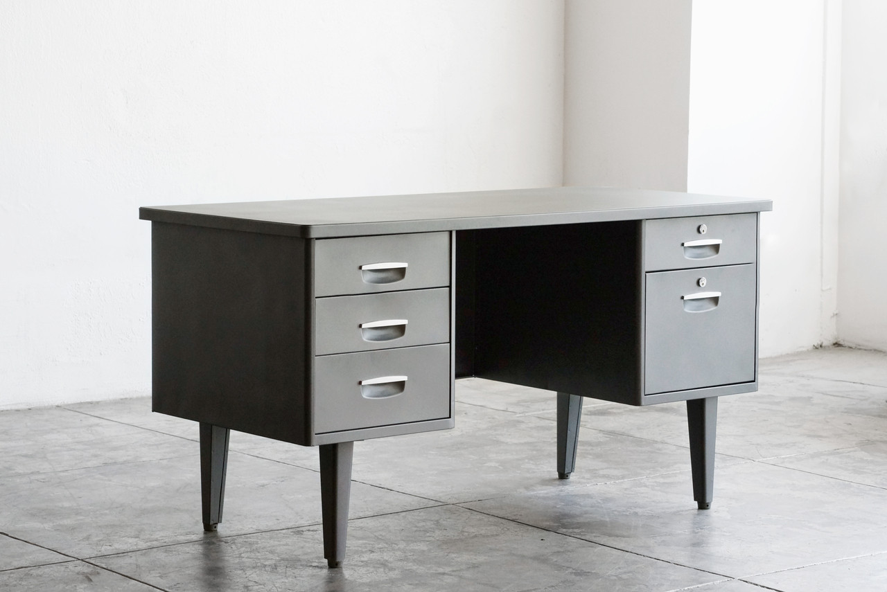 Sold Rare Japanese Tanker Desk By Clipper Refinished Rehab