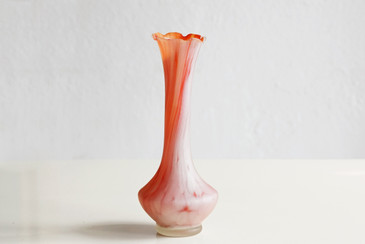 SOLD - Vintage Milk Glass Vase, c. 1920s