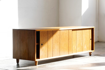 SOLD - Mid Century Modern Wood Credenza