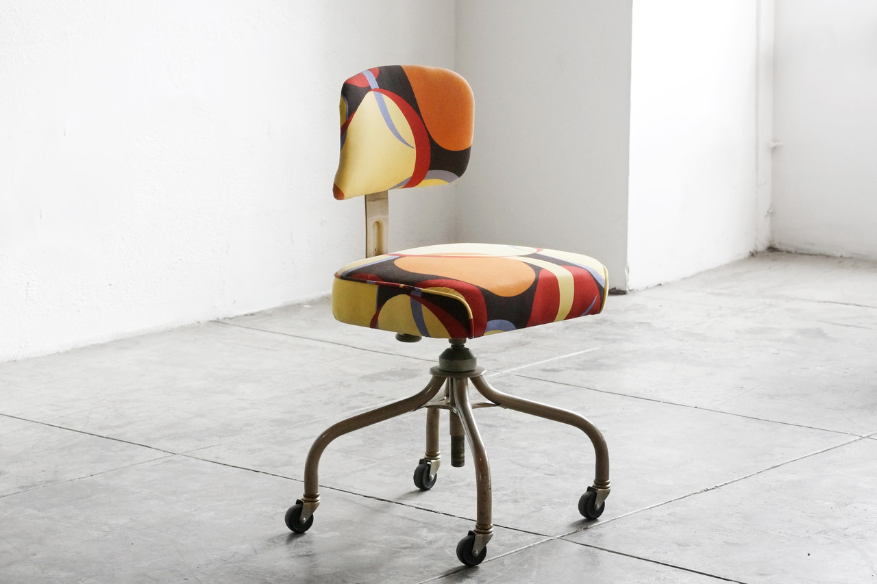 SOLD - 1960s SteelCase Task Office Chair, Reupholstered - Rehab