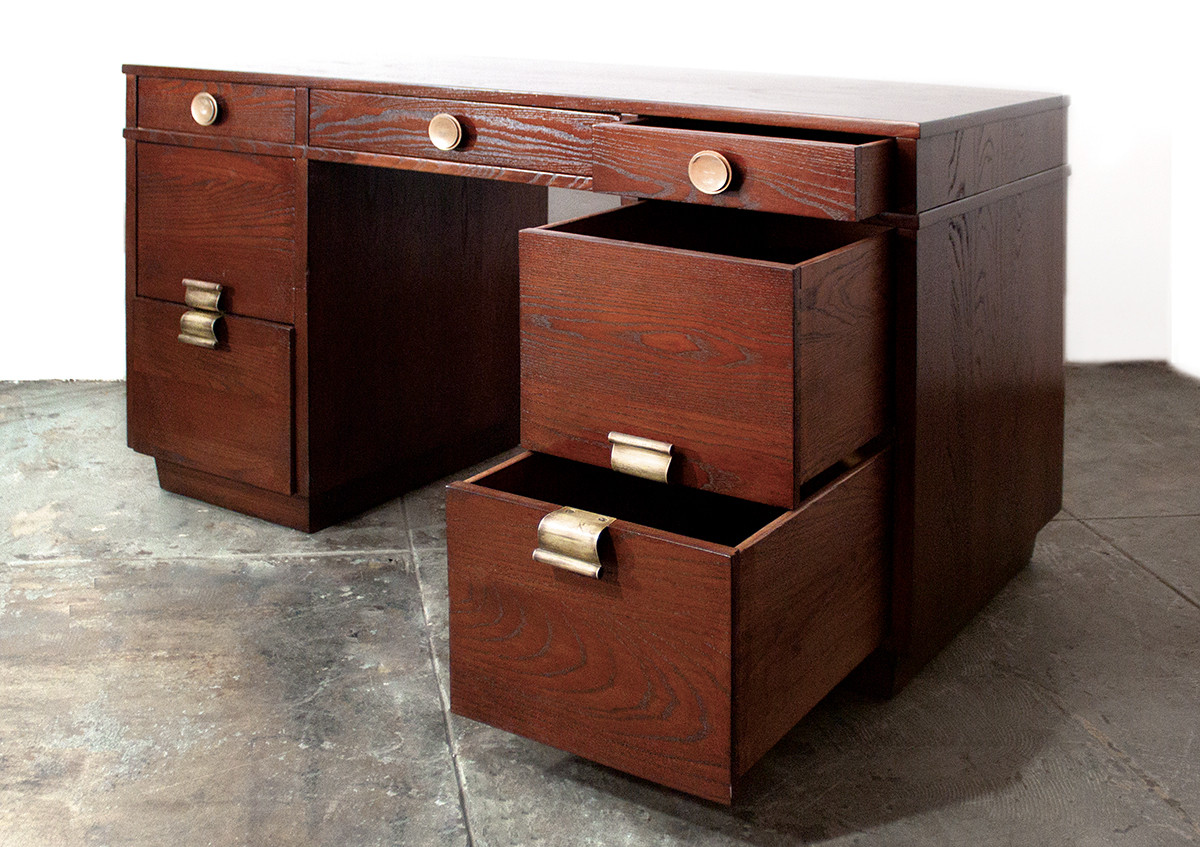 Sold 1940s Art Deco Desk By Paul Frankl For Brown Saltman