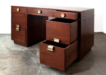 SOLD  - 1940s Art Deco Desk by Paul Frankl for Brown Saltman
