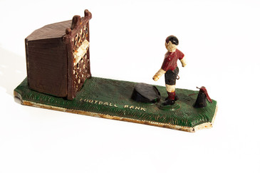 SOLD -19th Century Mechanical "Football" Bank