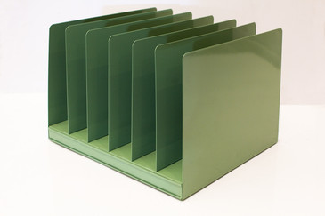 SOLD - Vintage File Holder, Sage Green