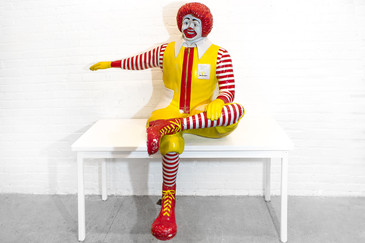 Rare Ronald McDonald Seated Statue
