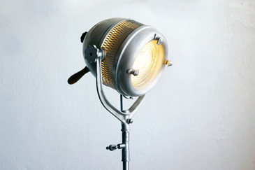 SOLD - Beattie Hollywood Industrial Movie Light, c.1940s