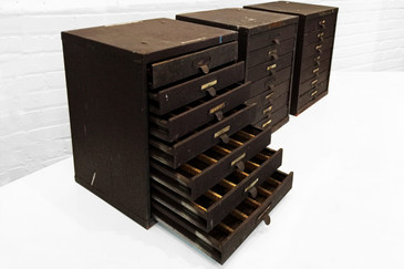 SOLD - Germanow & Simon Watchmaker's Cabinet, circa 1940