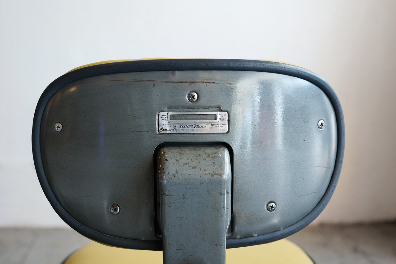 SOLD Vintage Drafting Stool by Cramer Circa 1940s Rehab Vintage Interiors