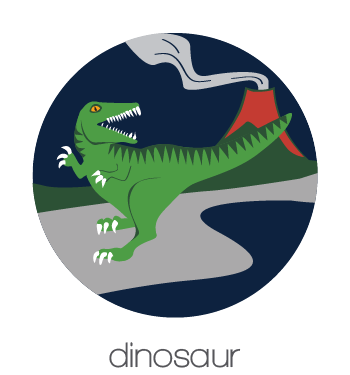 BobbleArt Dinosaur Collection