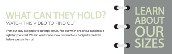 Backpack Size Video