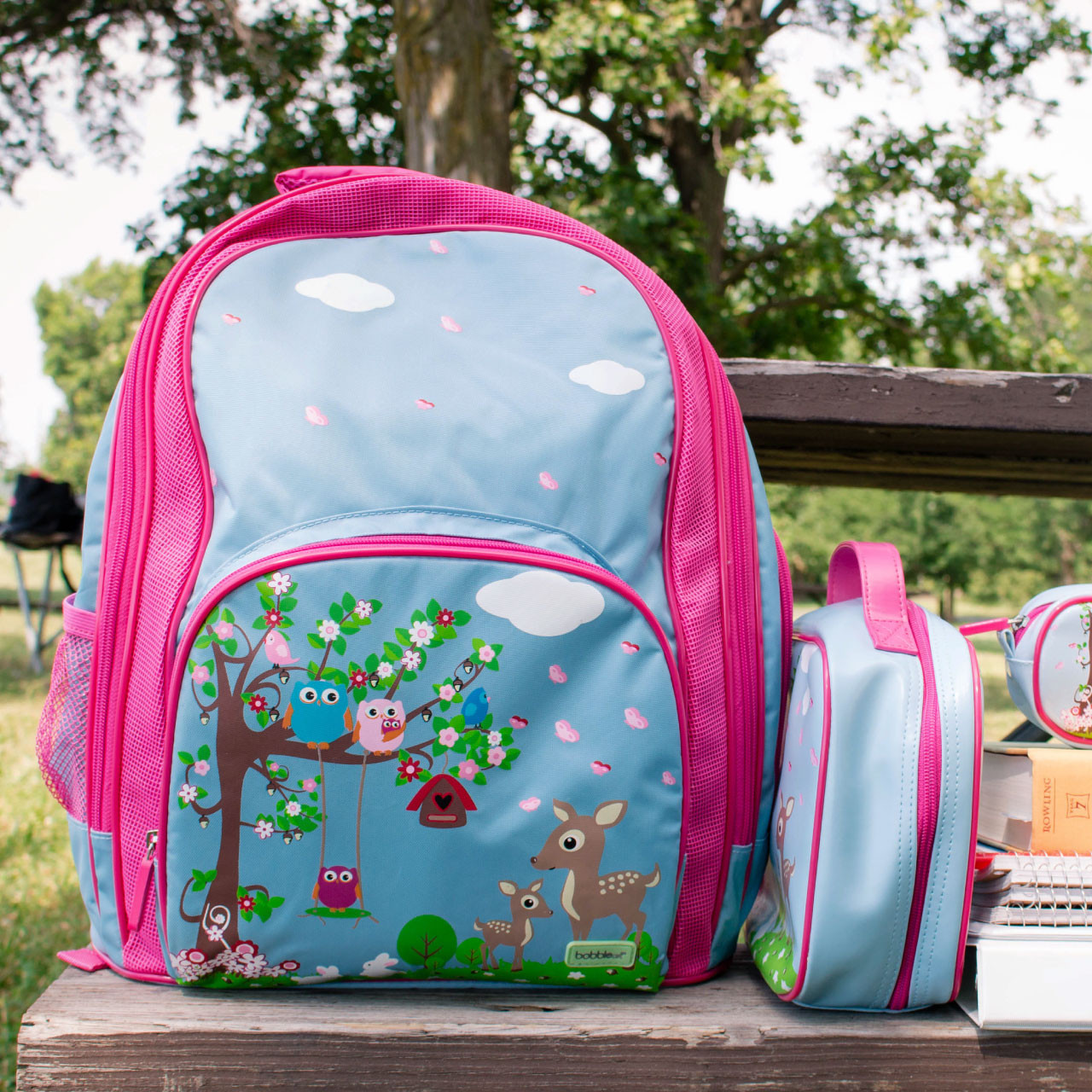 woodland school bags
