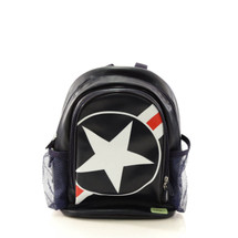 Bobble Art Stars & Stripes Small Poly Vinyl Backpack 