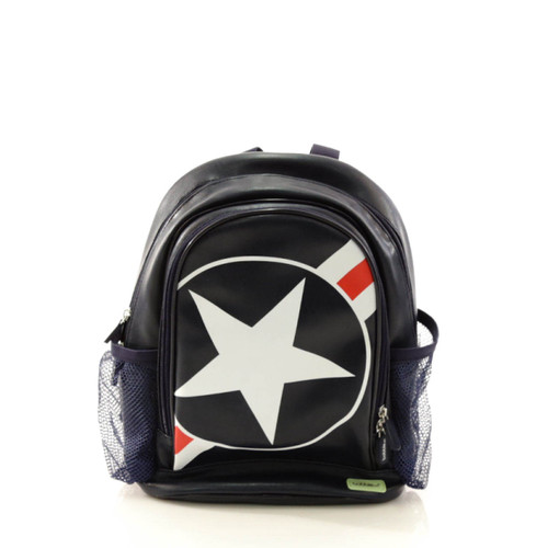Bobble Art Stars & Stripes Small Poly Vinyl Backpack 