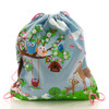 Bobble Art Woodland Drawstring Bag 