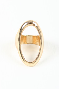 Oval Cutout Ring