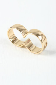 Solid Two Finger Ring