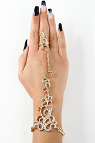 Downward Wave Hand Chain