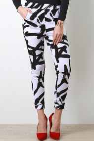 Ink Scribble Pants