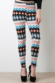 Soft Tribal Print Leggings