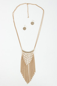 Ringlet Connector Necklace