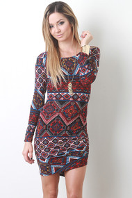 Multi Pattern Dress