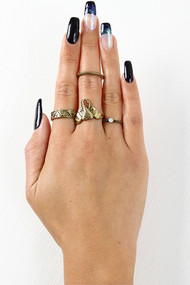 Solid Elephant Trunk Ring