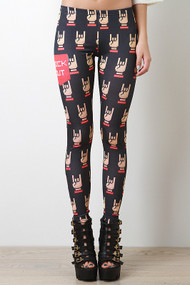 Rocker Gesture Leggings