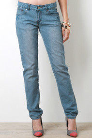 Solid Denim Jeans
