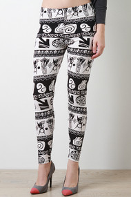 Egyptian Print Leggings