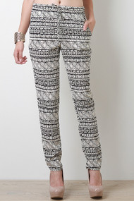Tribal Print Pants